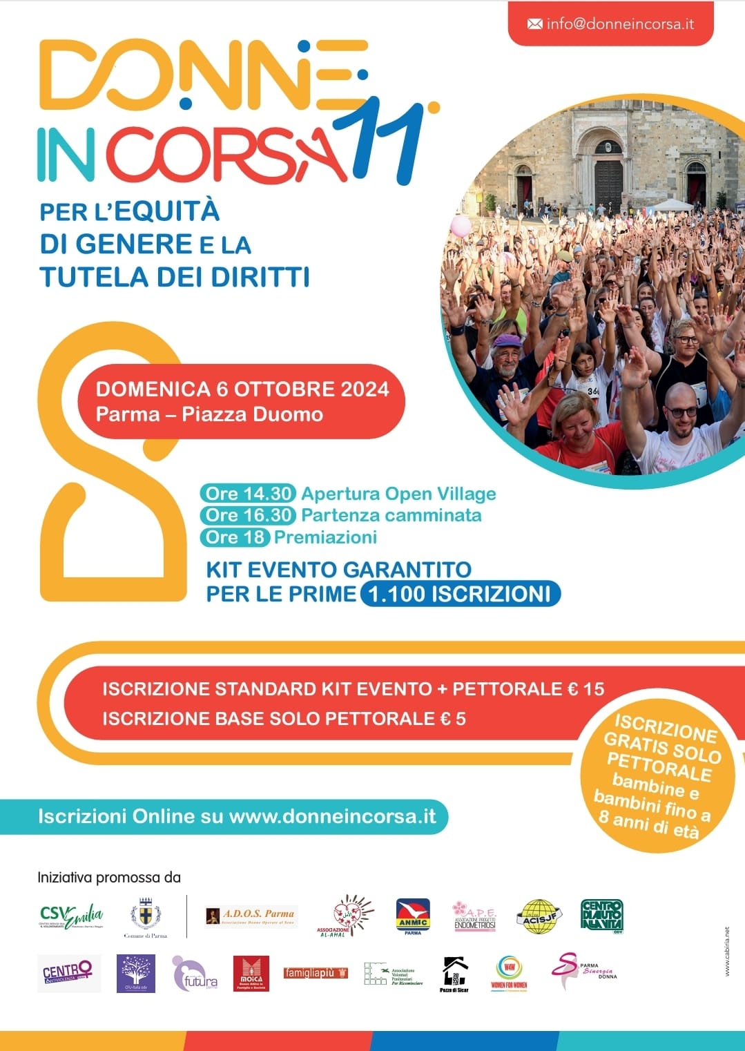 Donne in corsa 6 Ottobre 2024