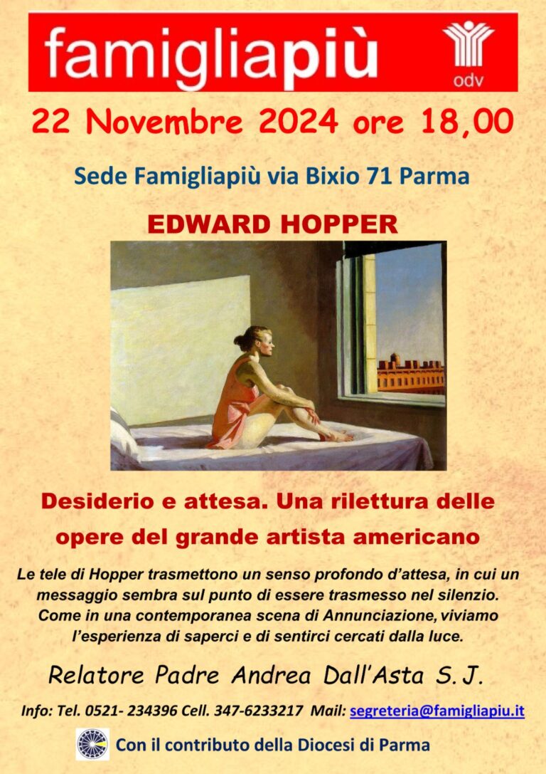 Edward Hopper: Desiderio e attesa 22 Novembre